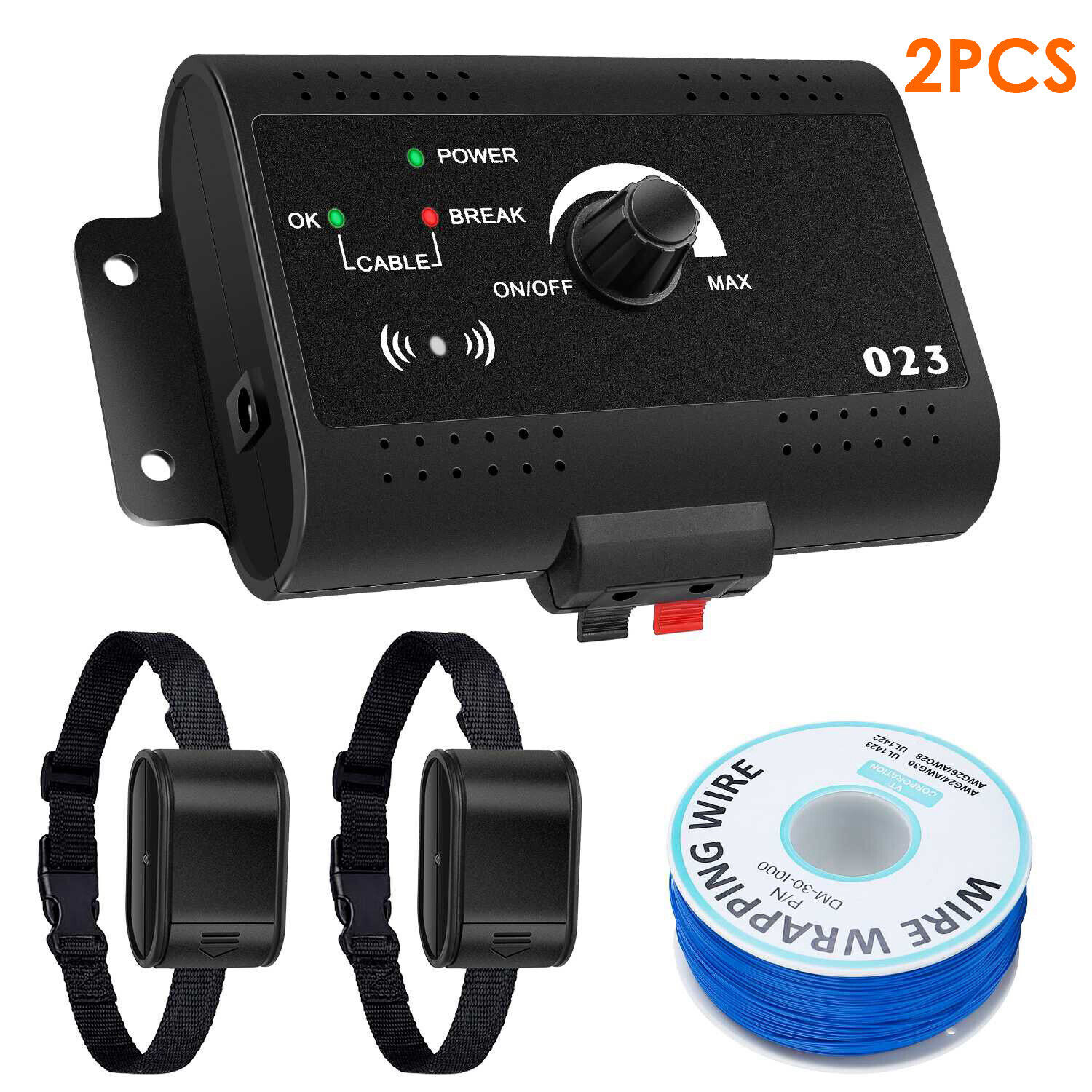 1/2/3 DogsDog Fence Pet Boundary Containment System Waterproof