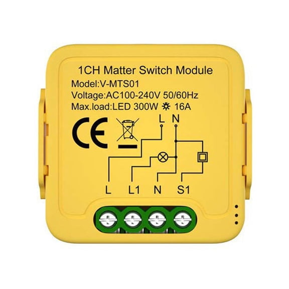 1/2/3 Gang Smart Switch Module Smart Home Automation Relay Circuit Breaker