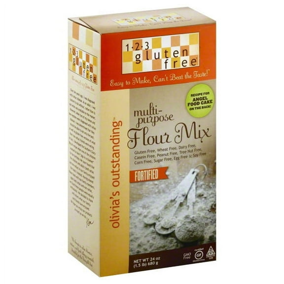 1-2-3 Gluten Free 1-2-3 Gluten Free Olivia's Outstanding Flour Mix, 24 oz