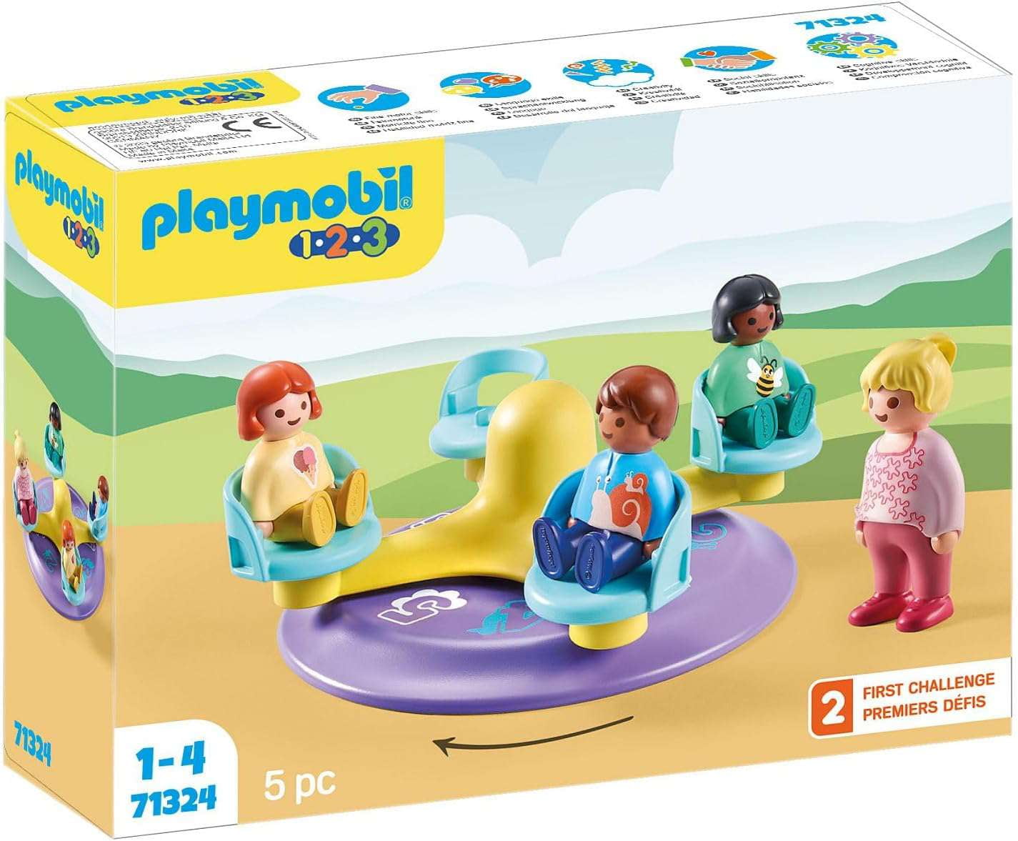 1.2.3 Merry-Go-Round Set Playmobil