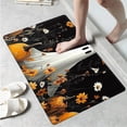 thumbnail image 1 of YIMEIS Happy Halloween Kitchen Mat Rug Set with Ghost & Skull Designs - 1 Pc Perfect for Kitchen Counter, 16''*24'', Functional for Decoration, for Halloween Lovers, 1 of 8