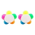 thumbnail image 1 of 1/2/3 Pieces Petals Highlighters,Assorted Colors Flower Shape Watercolor Highlighter Pens,Highlighters Assorted Colors 5-in-1 Fluorescent Pens for Home Office Stationery Aesthetic Supplies(2pc), 1 of 5