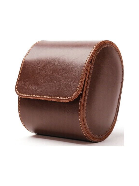 1/2/3 Slot Watch Roll Travel Case Portable Leather Display Jewelry Storage Box