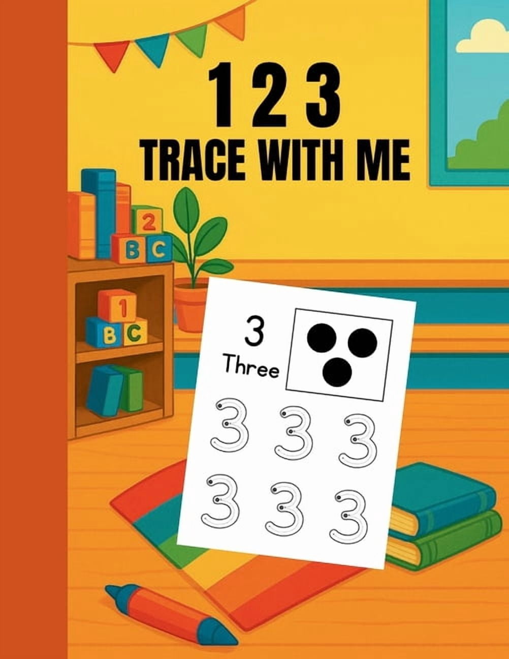 Smart Start Activity 1 2 3 Trace with Me: A Number Tracing Book for Preschoolers, (Paperback)