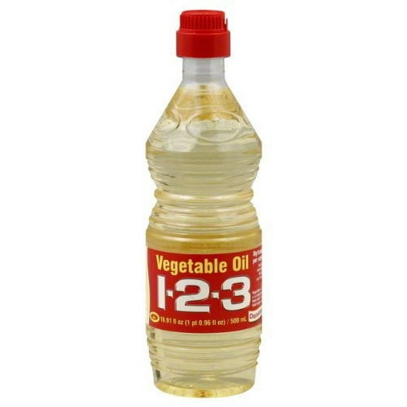 1-2-3 Vegetable Oil 16.9 fl oz (Pack of 14)
