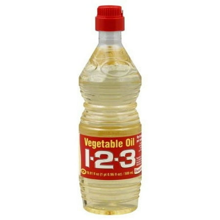 1-2-3 Vegetable Oil 16.9 fl oz (Pack of 3)