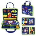 thumbnail image 1 of 1 2 3 Year Old Boys Toys, Toddler Busy Board for 1 2 3 Year Old Boys Girls Gifts Montessori Toys for 1 2 3 Year Old Boys Girls Sensory Toys for Baby Toddlers Age 12-18-24 Months Learning Activities, 1 of 7