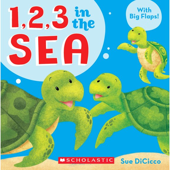 Pre-Owned 1, 2, 3 in the Sea (Hardcover 9780545432382) by Sue Dicicco