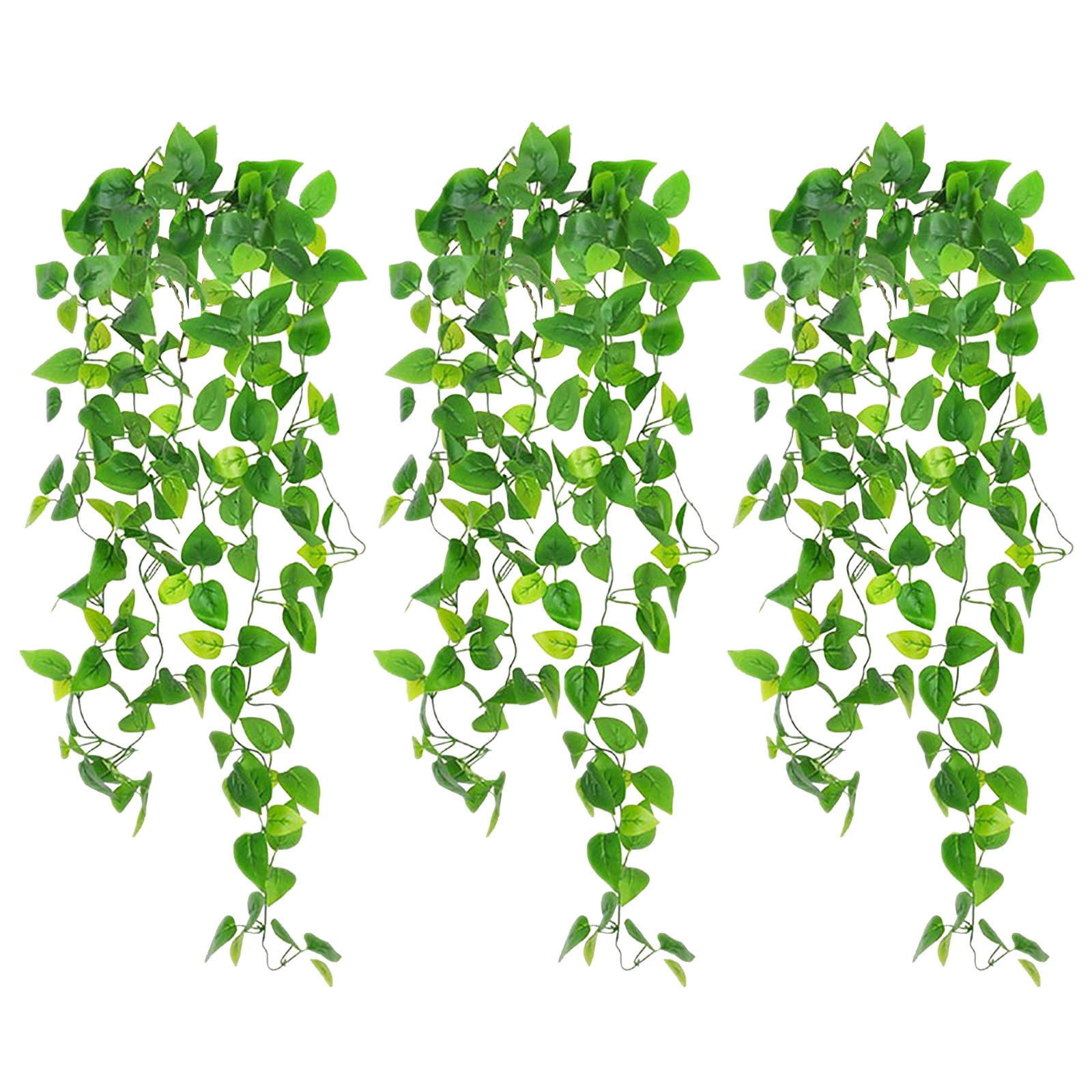 1/2/3PCS Artificial Hanging (No Baskets) For Wall Indoor And Outdoor