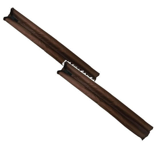 1/2/3PCS Under Door DraftStopper Bottom DoorGap Filler & Seal,Windproof Coating Cover,BlockNoise,Sound,Hot Air,Light,Wind,Washable Under Door Protector Guard,Brown