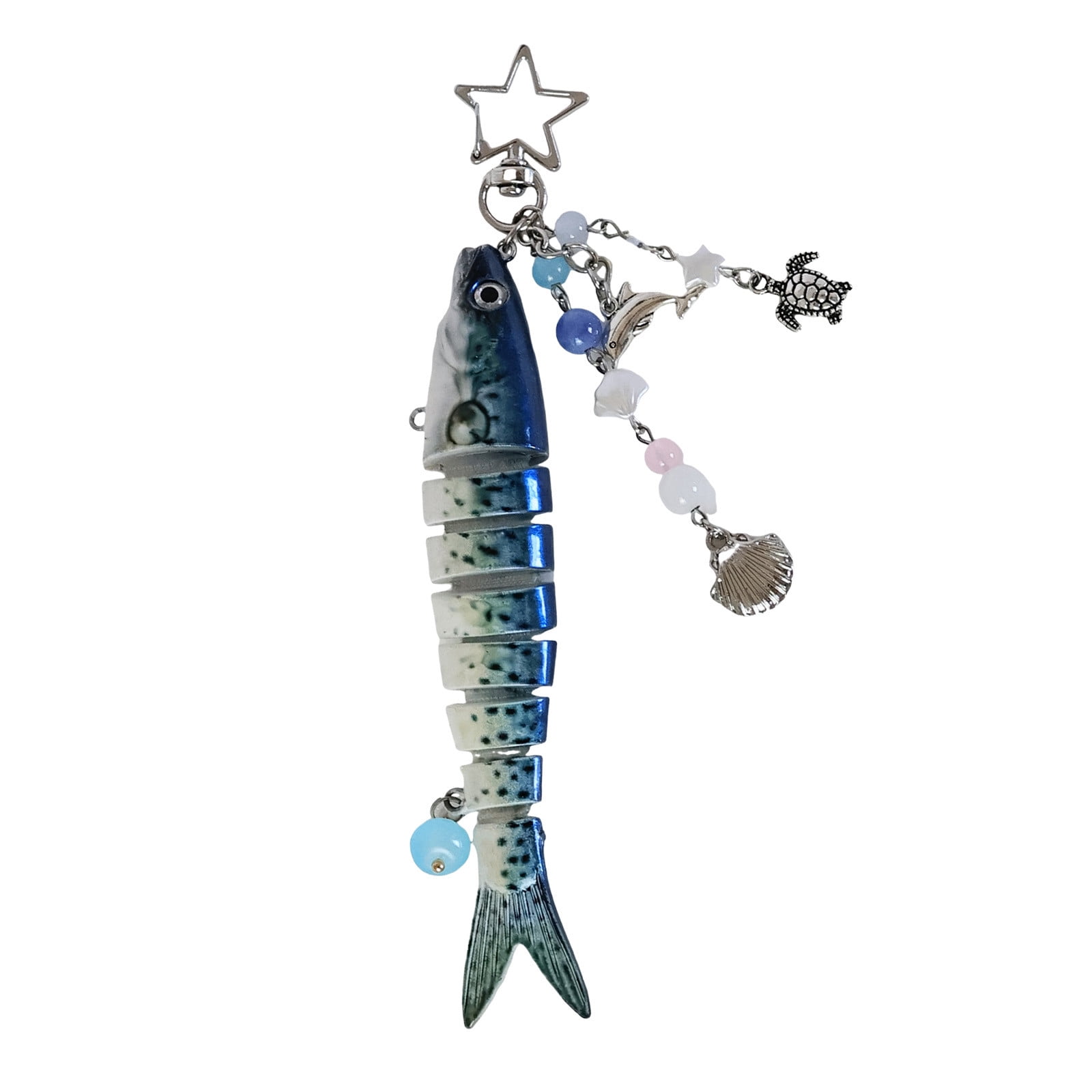 1/2/3PCS Fun Fish Keychain,3d Fish Keychain, Realistic Fishing Design ...