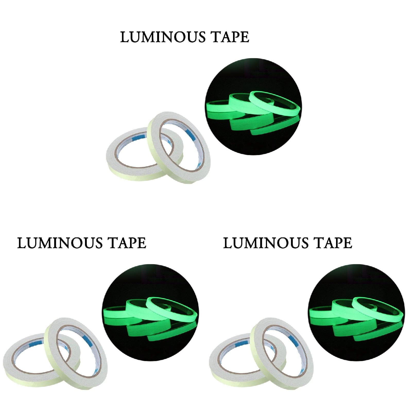 1/2/3PCS Glow in The Dark Tape, Luminous Emergency Egress Markers ...