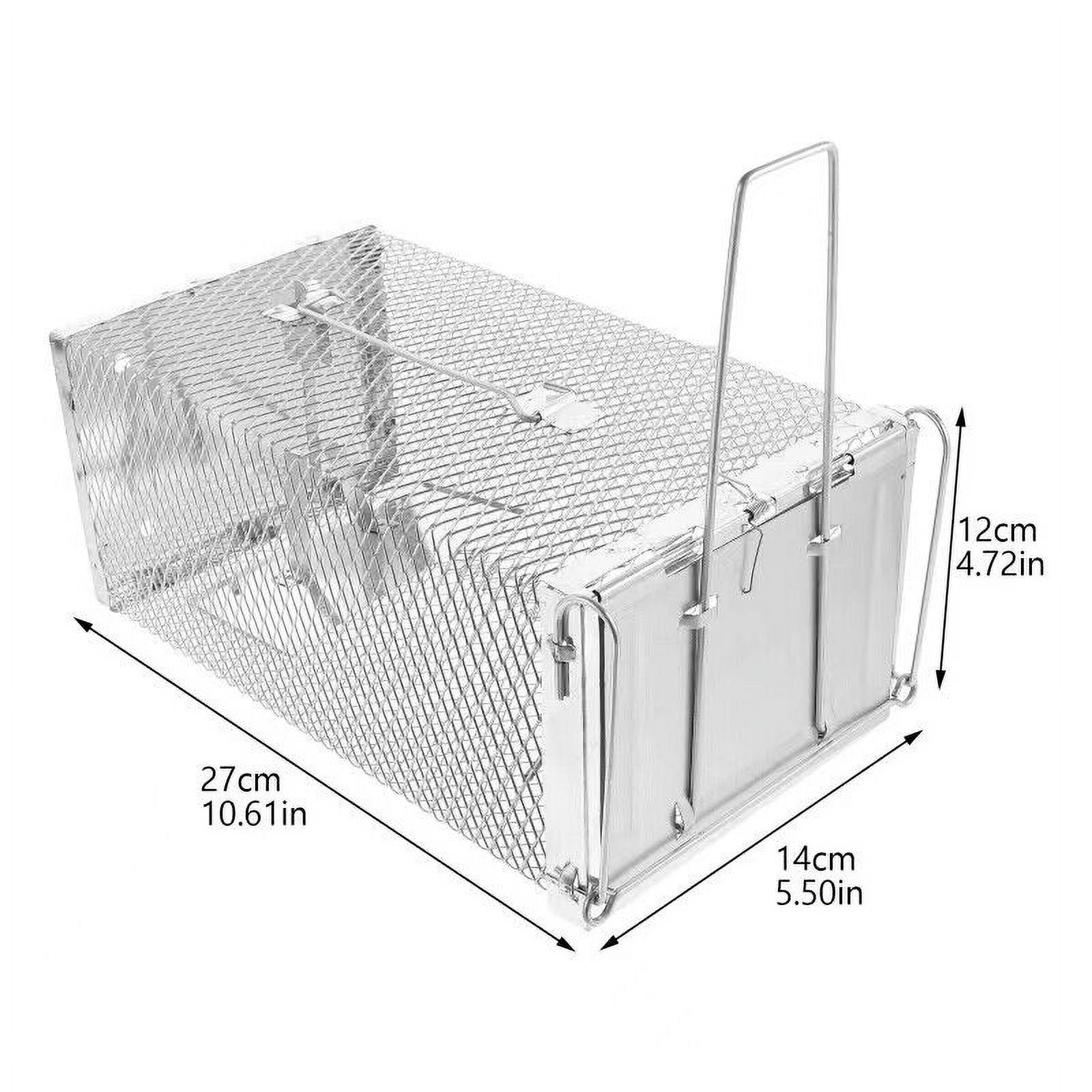 1/2/3PCS Humane Rat Live Trap for Rabbits Cat Squirrel Rodent Control