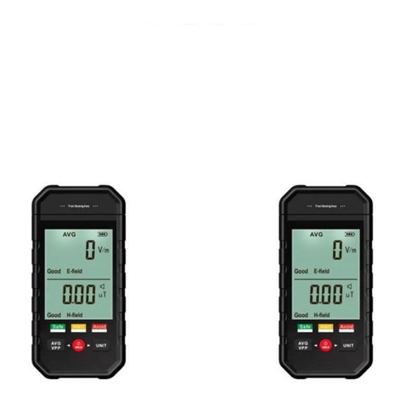 1/2/3PCS KKM825 Electromagnetic Radiation Detector Electric Field Tester Magnetics Field Radio Test Sound Light Alarm EMF Meter ,Portable