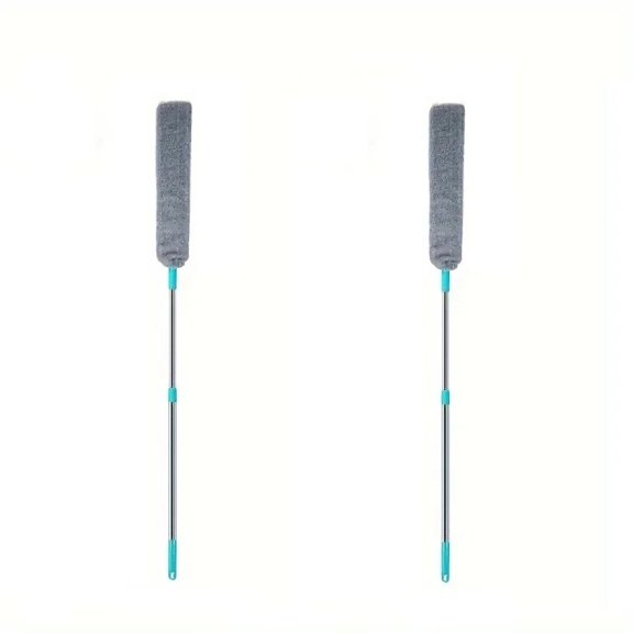1/2/3PCS Telescopic Dust Brush Long Handle Mop Sweep Artifact Household Bed Bottom Gap Clean Fur Dusty Magic Microfibre Duster