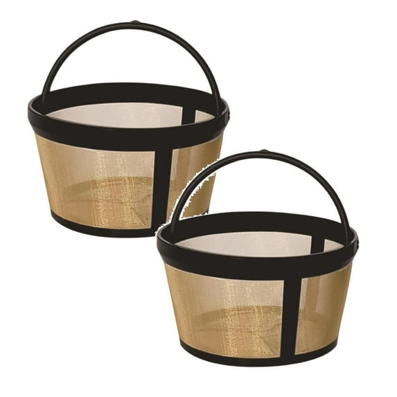 1/2/3Pcs 4-5 Cup Reusable Coffee Makers Filter Reusable Coffee Filter Fits Coffee Maker Filter Replacement for Filters.