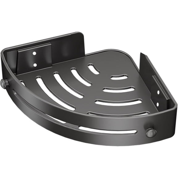 1/2/3Pcs Bathroom Triangle Shelf, No Drill Strong Adhesive Wall Mounted Corner Shelf, Rustproof Shower Caddy for Organizing Shampoo, Conditioner and Soap, Easy to Install