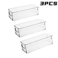 thumbnail image 1 of 1/2/3Pcs Clear Pantry Storage Bins with Handles ，Stackable Refrigerator Organizer， Organizer Bins for Cabinets or Fridge, 1 of 10