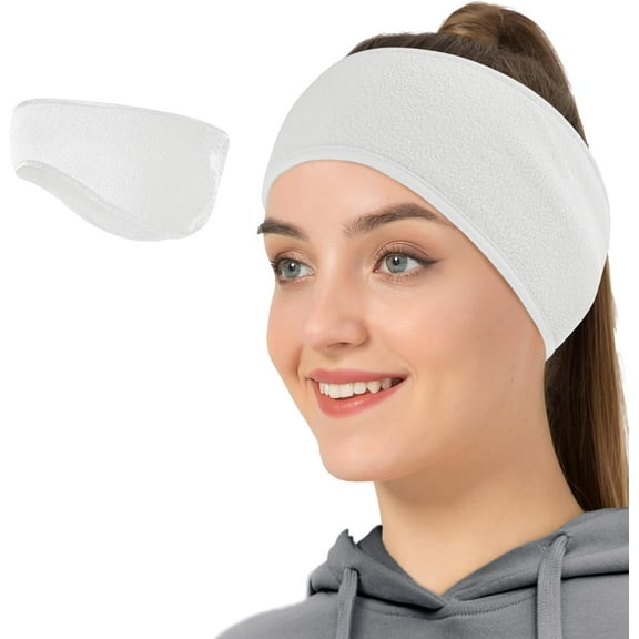 1/2/3Pcs Winter Fleece Ear Warmers Muffs Headband for Men Women Kids Ski Running Cycling