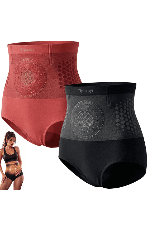 4-in-1 Micro-Particle Sculpting Shorts, High-Waisted Thermogenic Body Shaper Yoga Pants for Women, 1-Pack