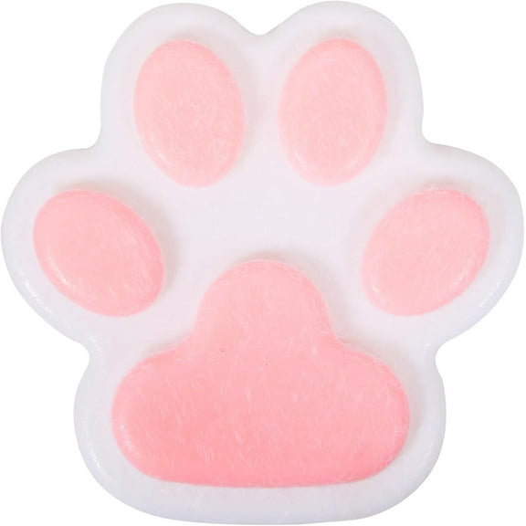 1/2/3pcs 5.5 in Handmade Taba Squishy Big Cat Paw Squishy fufu squishies Silicone Squeeze Toys for Stress Relief Furry Cat Paw Squishy Toys for Stress Relief,Super Soft Squeeze Fidget Toys