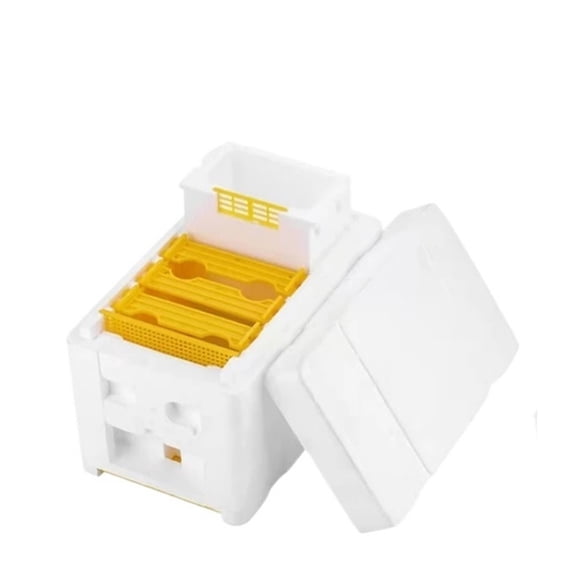 1/2/3pcs Beehive Beekeeping King Box Foam Home Bee Hive Pollination Boxes Harvest Bee Hive Beekeeper Mating Accessories ,Easy to Operate