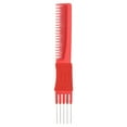 thumbnail image 1 of 1/2/3pcs Hair Pick Comb for Women Hair Styling Hairpin Double Salon Comb Back Comb Comb Steel Lift Hair Tools, 1 of 9