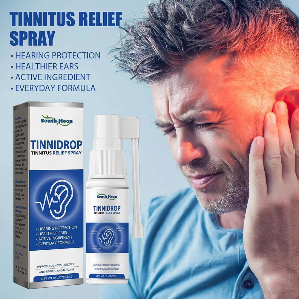 1/2/3pcs Tinnidrop Tinnitus Relief Spray 60ml