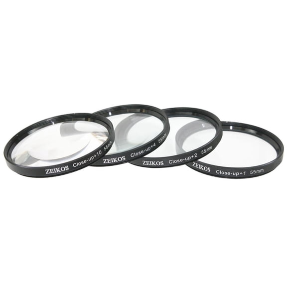 +1 +2 +4 +10 4pcs Close-Up Macro Lens Set for Panasonic Lumix DMC-FZ30 DMC-FZ50