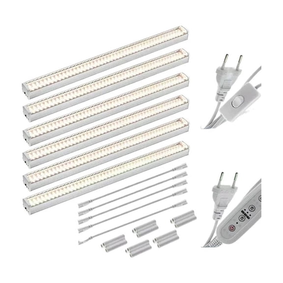 1/2/4/6PCS Full Spectrum LED Growing Lights For Greenhouse Plants Veg Flowers Fill Light Soilless Cultivation Lamps ,High Efficiency
