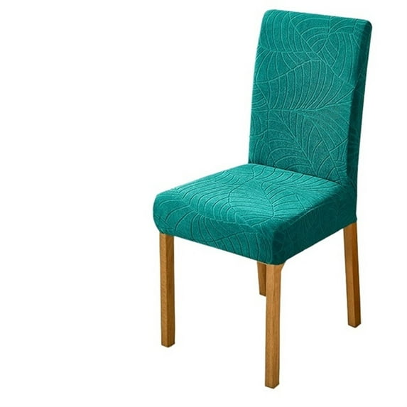 1/2/4/6PCS Waterproof Jacquard Chair Cover Elastic Dining Room Chair Case Protector For Kitchen Hotel Wedding