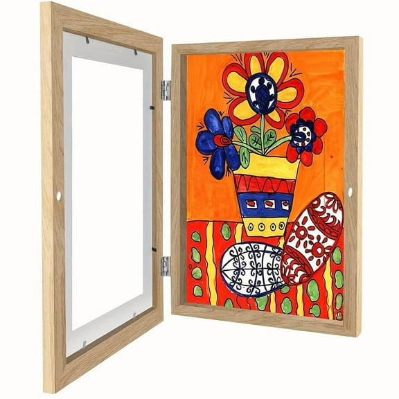 1/ 2/ 4/ 8 Pack Kids Artwork Frames Changeable, 8.5x11in Kids Art Frames Front Opening, Children Art Projects Kids Art Frames Picture Frames For Kids Drawing, Crafts, Photos, Holds 130pcs
