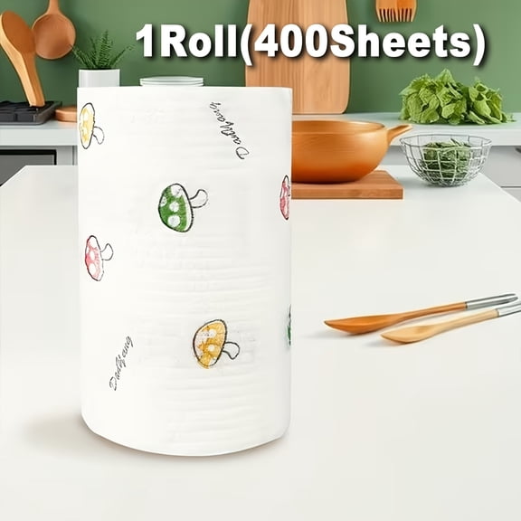 1/2/4/8 Rolls Lazy Rag Disposable Kitchen Paper Towel Washable Dry And Wet Towel Dish Cloth Non-Stick Oil Rag Degreasing Towel Household Cleaning Rag Drying Cloth  Cleaning Tools cloth