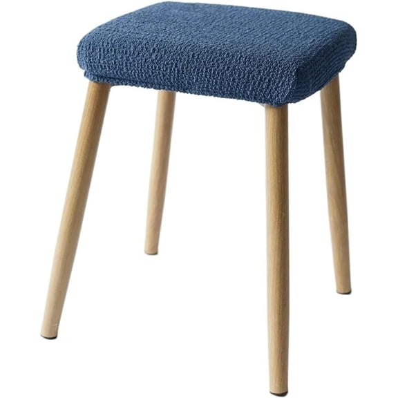 1/2/4 /Pack Square/Rectangle Bar Stool Covers Spandex Chair Seat Slipcovers Washable Stool Upholstered Protector Slipcover For Dining Room Living Room With Nonslip Elastic Band
