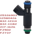 thumbnail image 1 of 1/2/4 Pcs 25326903 12580426 832-12114 832-11182 FJ502 Fuel Injector for Chevrolet, 1 of 5