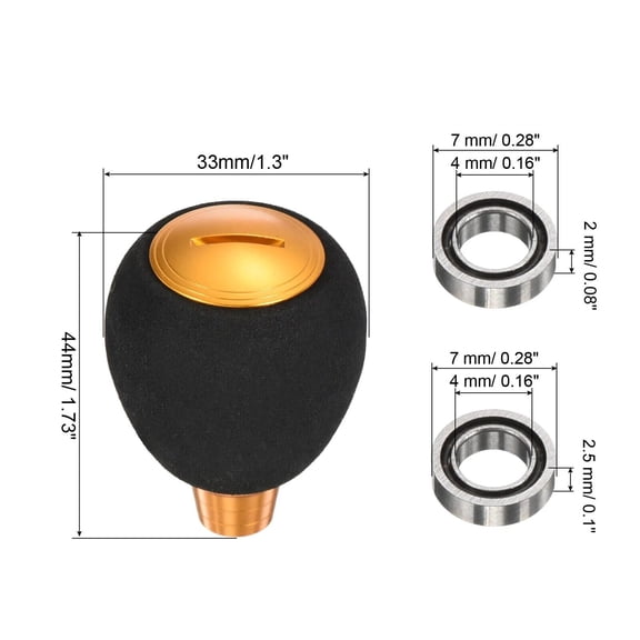 1/2/4 set Fishing Reel Handle Knob EVA Fishing Reel Power Knob Handle Grip