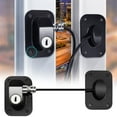 thumbnail image 1 of 1/2/4PCS Fridge Lock, Upgraded Refrigerator Lock for Freezer, Cabinets and Drawers, Air Fryer, Closets, Windows, Doors, Durable ABS with Backing, No Tools Needed, 1 of 8