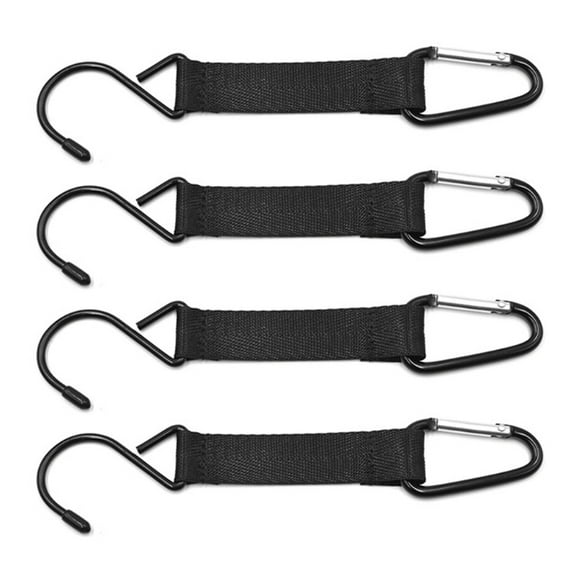 1/2/4pcs Outdoor Fence Hook for Baseball Bag Metal Nylon Safety Buckles Fence Hooks Baseball Bag Hook Hanging Buckles