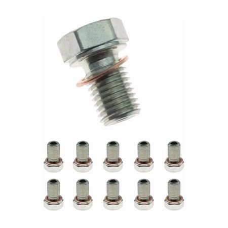 1/2/5/10 M12*1.5 Engine Oil Pan Drain Plug 11137535106 For BMW E36 E39 E46 E60 E70 E83 E90 E92 F20 F30 11 13 7 535 106