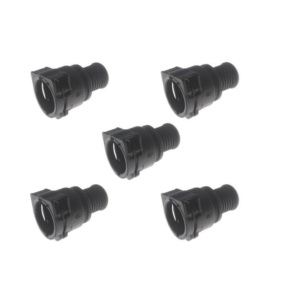 1/2/5/10x NW12-0° Engine Oil Radiator Coolant Hose Connector Heater Hose Flange For BMW Straight Quick NW12