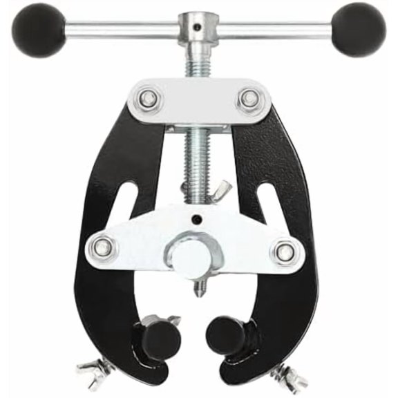 1-2.5 Inch Heavy Duty Steel Pipe Clamp, Portable High Strength Alignment Tool with Quick Acting Screws for Pipe Welding Fitting, Black$$Tools & Hardware Other