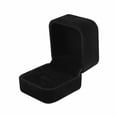 thumbnail image 1 of 1/2/5 Pcs Velvet Jewelry Ring Boxes Earring Gift Storage Boxes Wedding Proposal Ring Display Box Black, 1 of 4