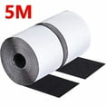 thumbnail image 1 of 1/2/5M Strong Self Adhesive Fastener Hook and Loop Strips with Glue Double-Side Mounting Tapes DIY Craft Accessories 50mm Black, 1 of 9