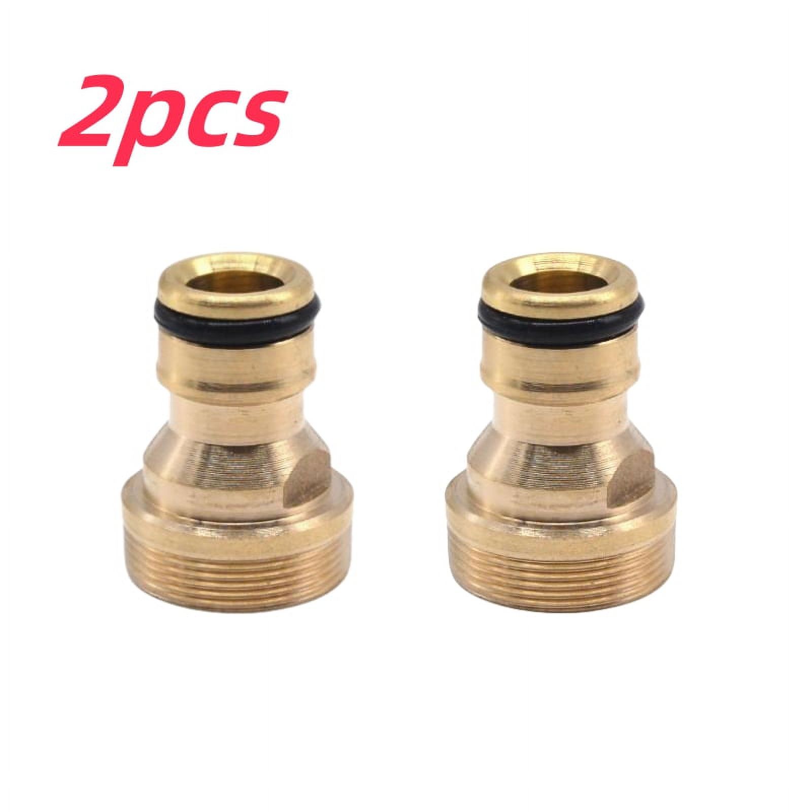 1/2/5PCS Universal Tap Kitchen Brass Tap Thread Connector Mixer Faucet ...