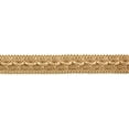 thumbnail image 1 of 1" (2.5cm) Solid Wide Gimp Braid Trim # 0100SG, Champagne Gold #83 (Champagne Gold) 27 Yards (82 ft/25m), 1 of 1