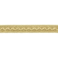 thumbnail image 1 of 1" (2.5cm) Solid Wide Gimp Braid Trim # 0100SG, White Gold #14 (White Gold, Light Gold, Golden Beige) 144 Yards (432 ft/131.5m), 1 of 1