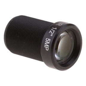 1/2'' 5mp 25mm 15 Degree Angle IR Board Lens For Camera