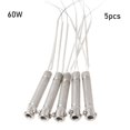 thumbnail image 1 of 1/2/5pcs High quality External heat 220V 30W40W60W Heating Element Replacement Weld Equipment Soldering Iron Core Welding Tool 60W 5PCS, 1 of 8