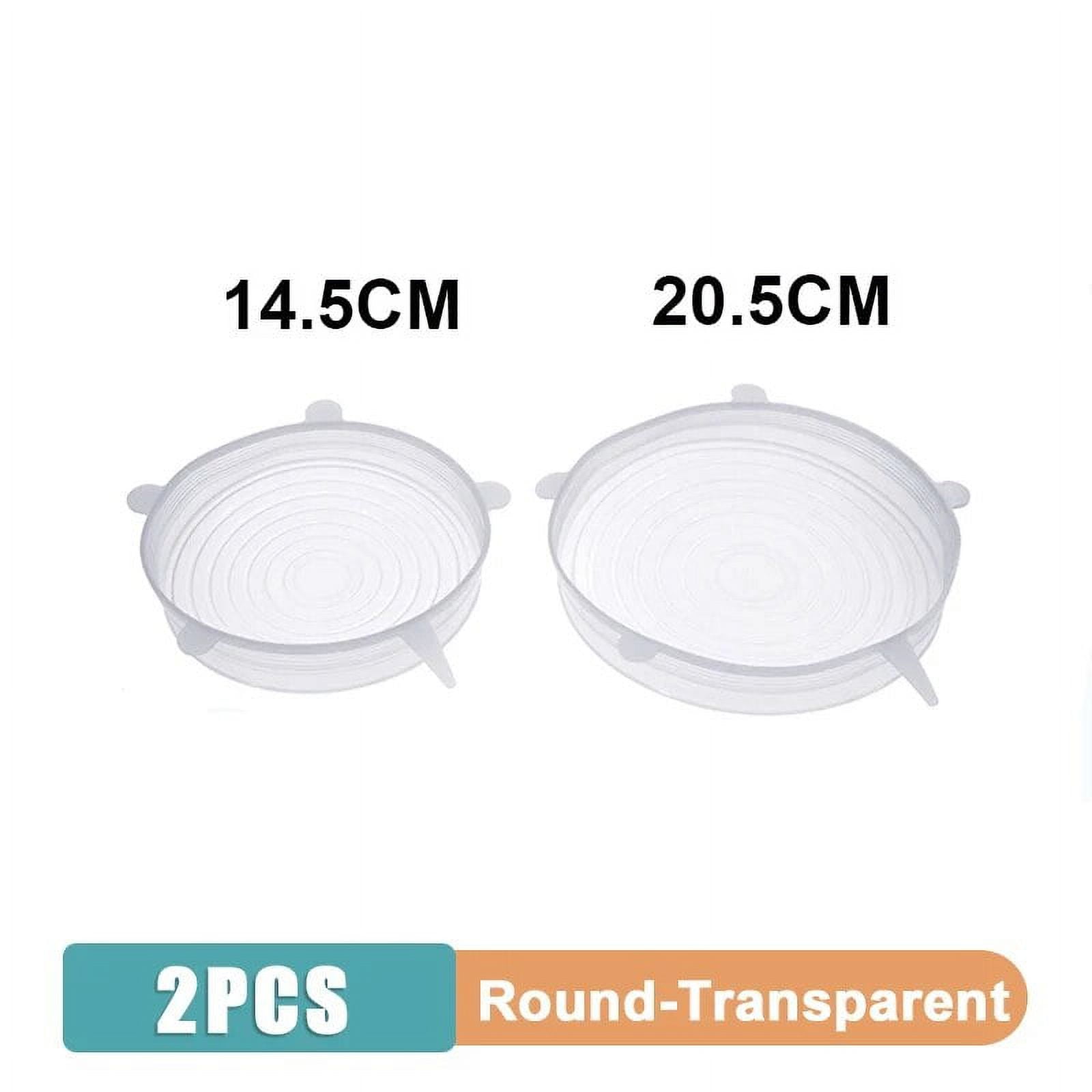 1/2/6Pcs Silicone Food Cover Stretch Lid Reusable Airtight Food Cap