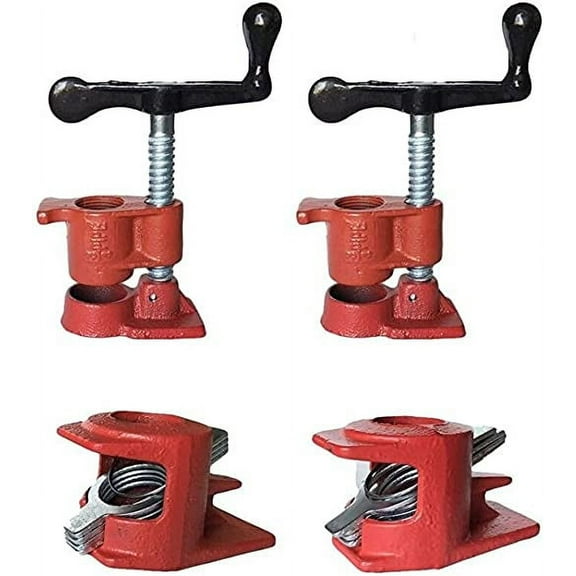 1/2" Adjustable Wood Gluing Bar Clamps (2-Pack)